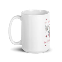 "MY SPHYNX CAT IS MY VALENTINE" COFFEE MUG