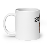 "SEND NUDES" SPHYNX COFFEE MUG