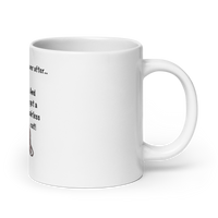 "DITCHED PRINCE CHARMING & GOT A SPHYNX" MUG