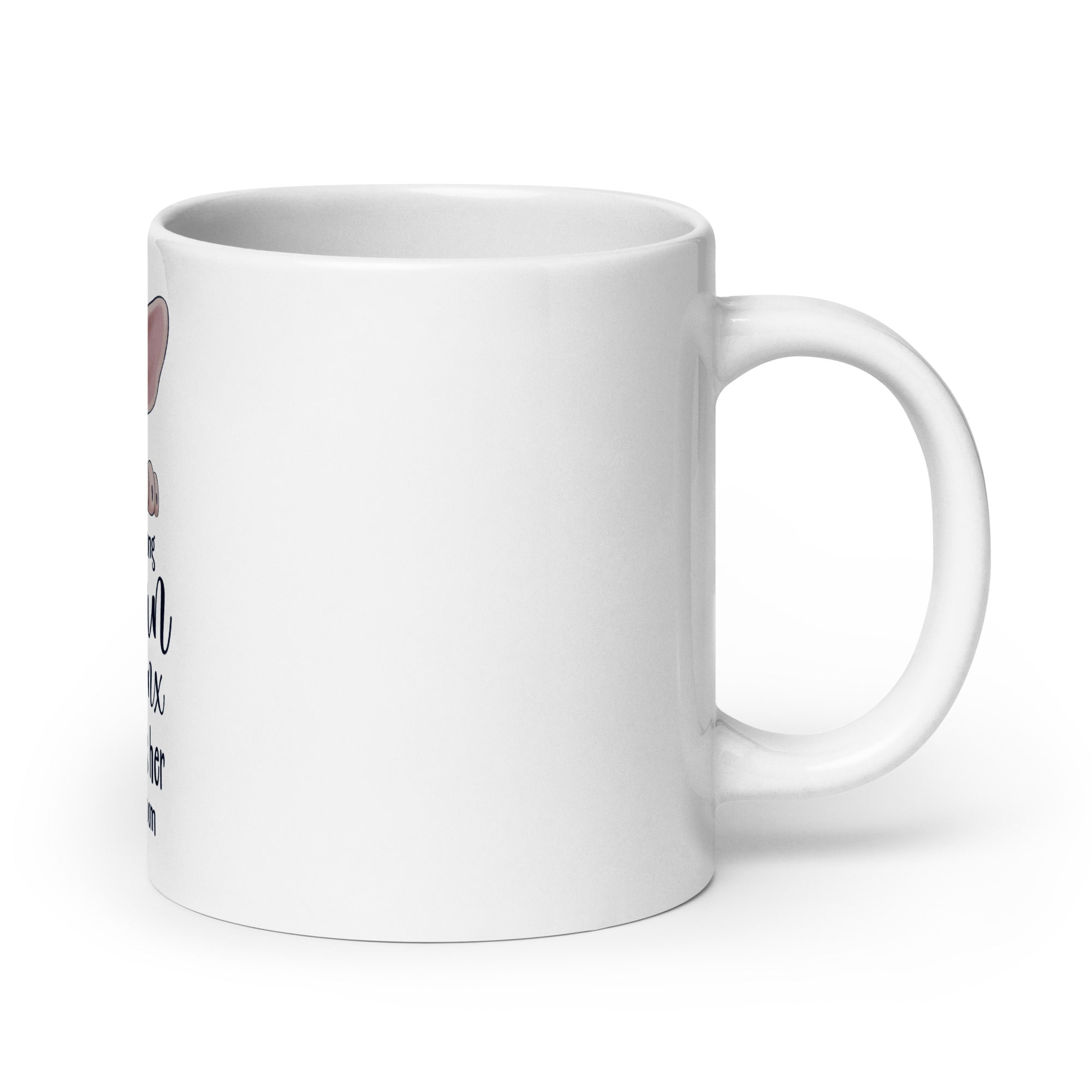 "BEHIND EVERY WOMAN" SPHYNX MUG