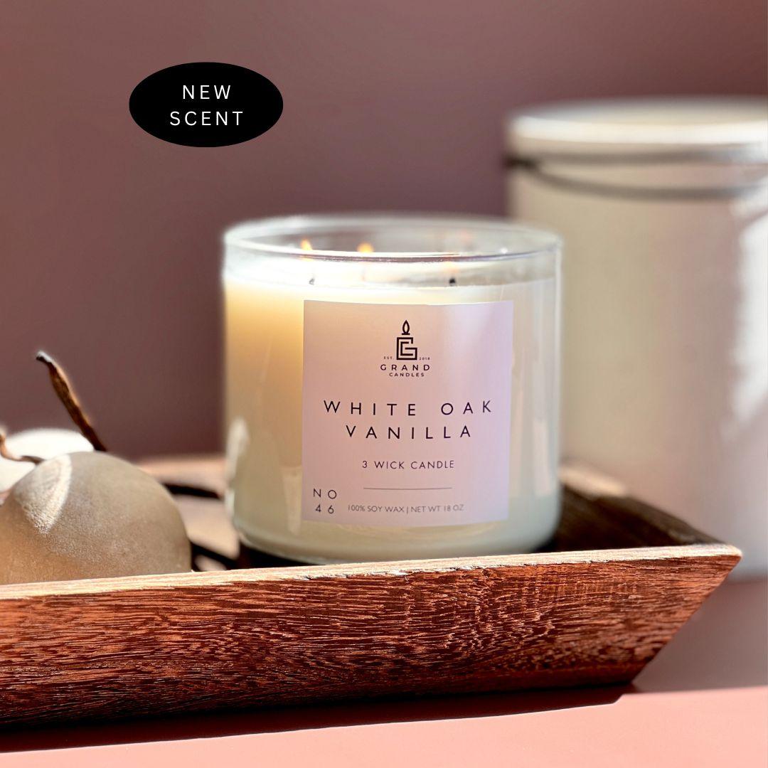 White Oak Vanilla Candle
