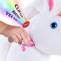 Model U® Unicorn Ride-On Toy Age 4–7 – White
