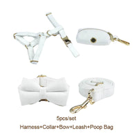 Personalized White Wedding Velvet Classic Set