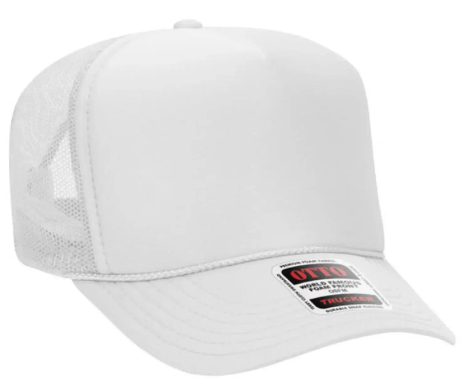 I Keep Us In Trouble Adult Otto Foam Trucker Hat