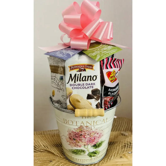 Small Botanical Hydrangea Gift Basket - BIG FRENCHIES