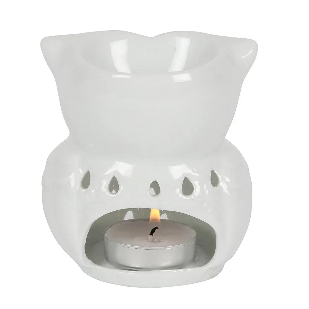 White Owl Oil Burner and Wax Warmer - BIG FRENCHIES