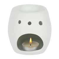 White Skull Oil Burner and Wax Warmer - BIG FRENCHIES