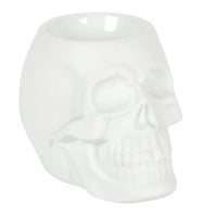 White Skull Oil Burner and Wax Warmer - BIG FRENCHIES