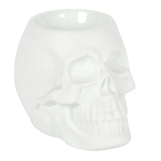 White Skull Oil Burner and Wax Warmer - BIG FRENCHIES
