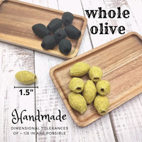 Felt olives (whole and stuffed) - BIG FRENCHIES