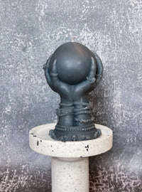 Crystal Ball Candle | Mystical Sculptural Soy Wax