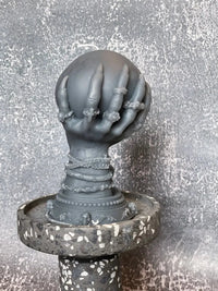 Crystal Ball Candle | Mystical Sculptural Soy Wax