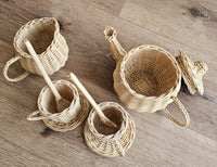 Wicker Tea Party Play Set