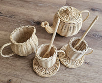 Wicker Tea Party Play Set