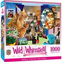 Wild & Whimsical - The Powder Room 1000 Piece Jigsaw Puzzle by Masterpieces Puzzles - BIG FRENCHIES