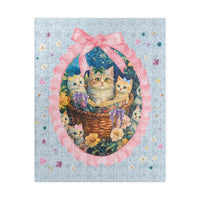 Wildflower Cat Puzzle for Cat Mom - BIG FRENCHIES