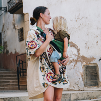 Toddler Carrier Green Graphic