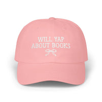 Will Yap About Books Cap with Bow - BIG FRENCHIES