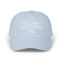 Will Yap About Books Cap with Bow - BIG FRENCHIES