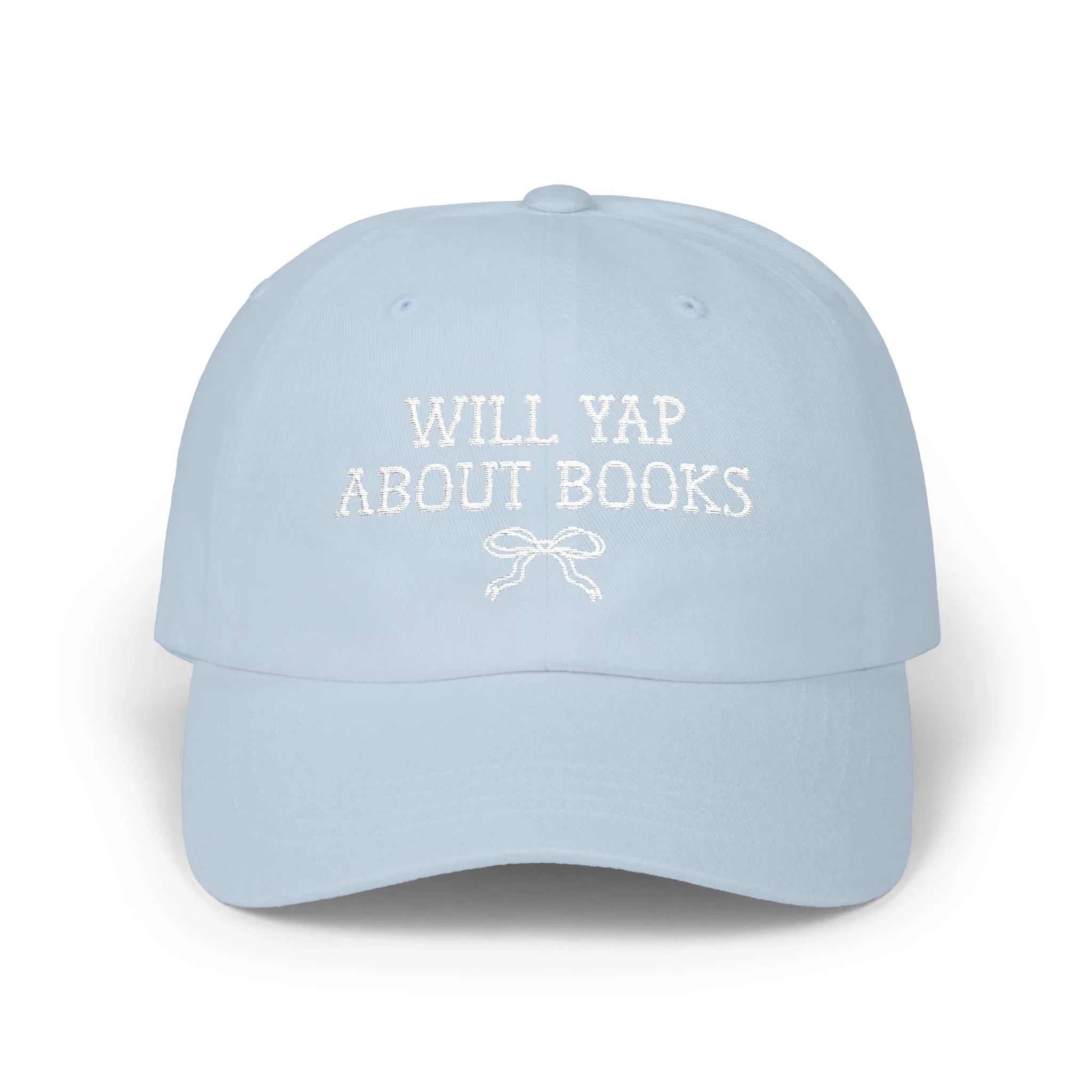Will Yap About Books Cap with Bow - BIG FRENCHIES