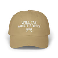 Will Yap About Books Cap with Bow - BIG FRENCHIES