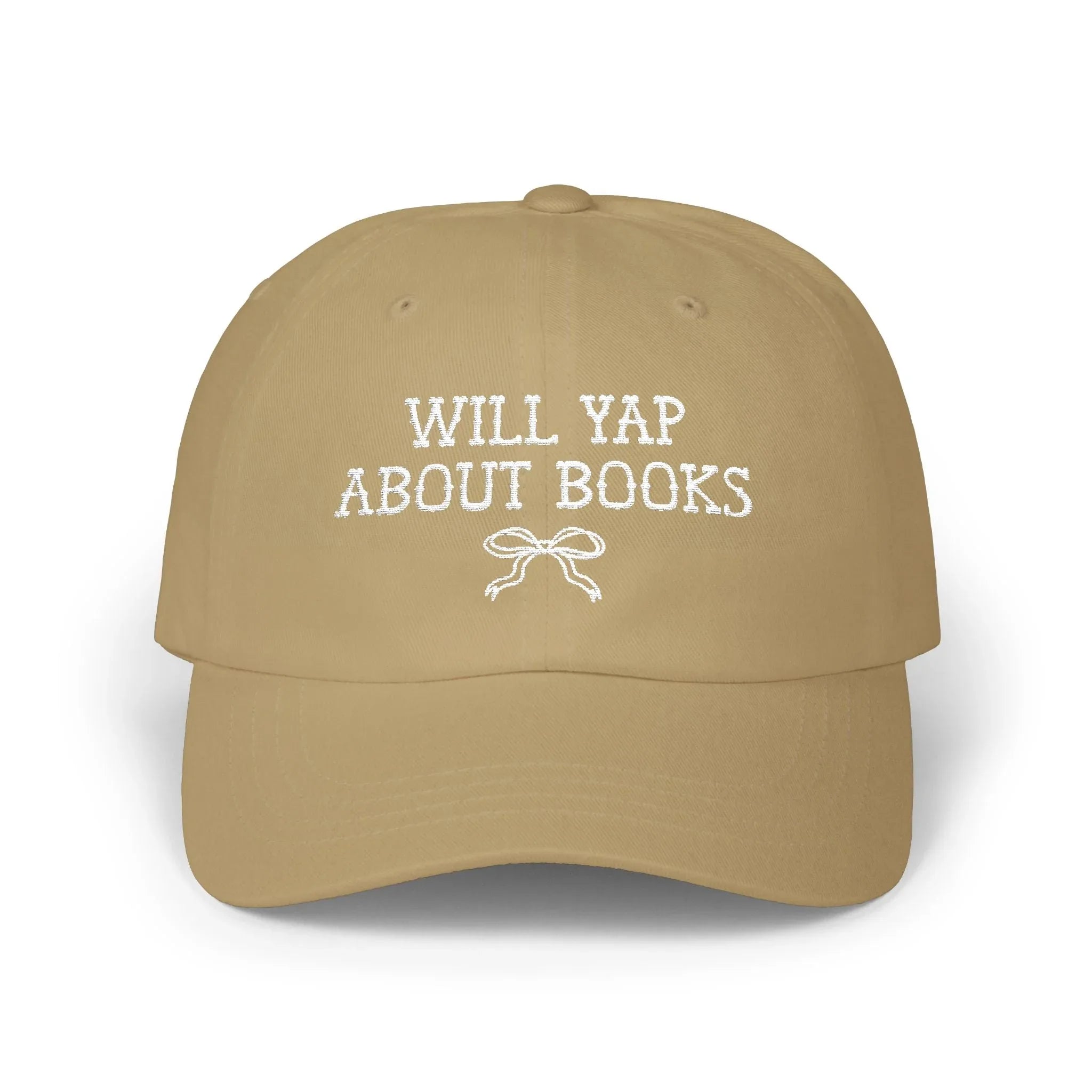 Will Yap About Books Cap with Bow - BIG FRENCHIES