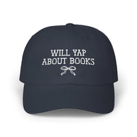 Will Yap About Books Cap with Bow - BIG FRENCHIES