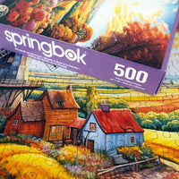 Windmill On The Farm 500 Piece Jigsaw Puzzle by Springbok Puzzles - BIG FRENCHIES