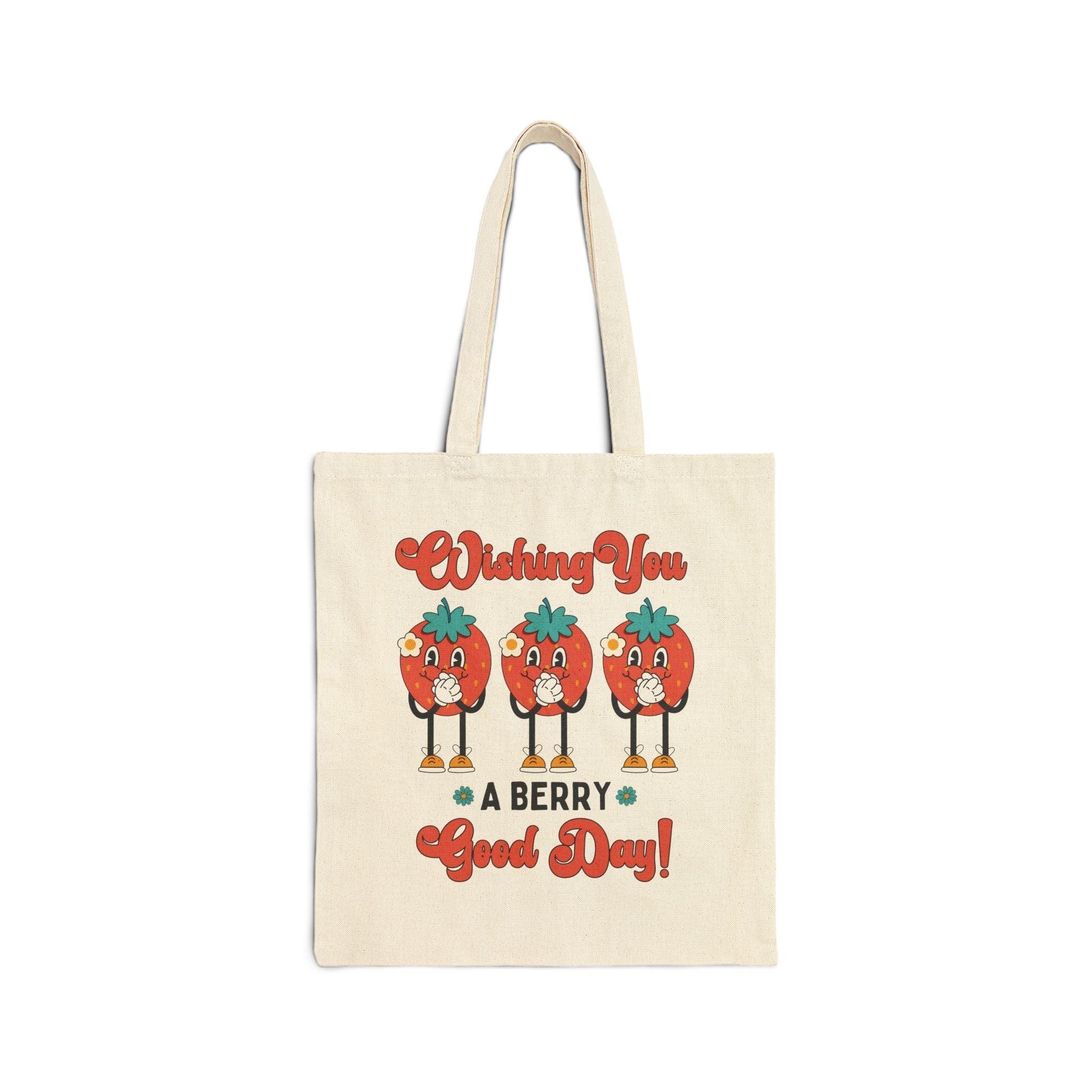 Wishing You A Berry Good Day! Tote - BIG FRENCHIES