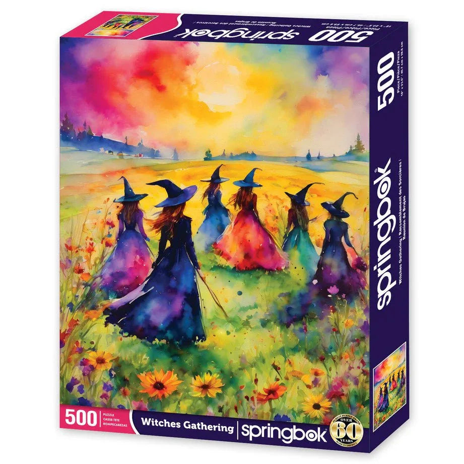 Witches Gathering 500 Piece Jigsaw Puzzle by Springbok Puzzles - BIG FRENCHIES