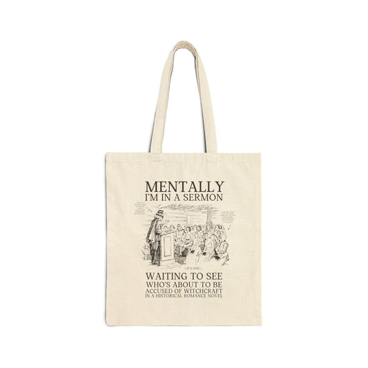 Witchy Romance Tote Bag for Reader: Spooky Bookish Tote for Bookworm - BIG FRENCHIES