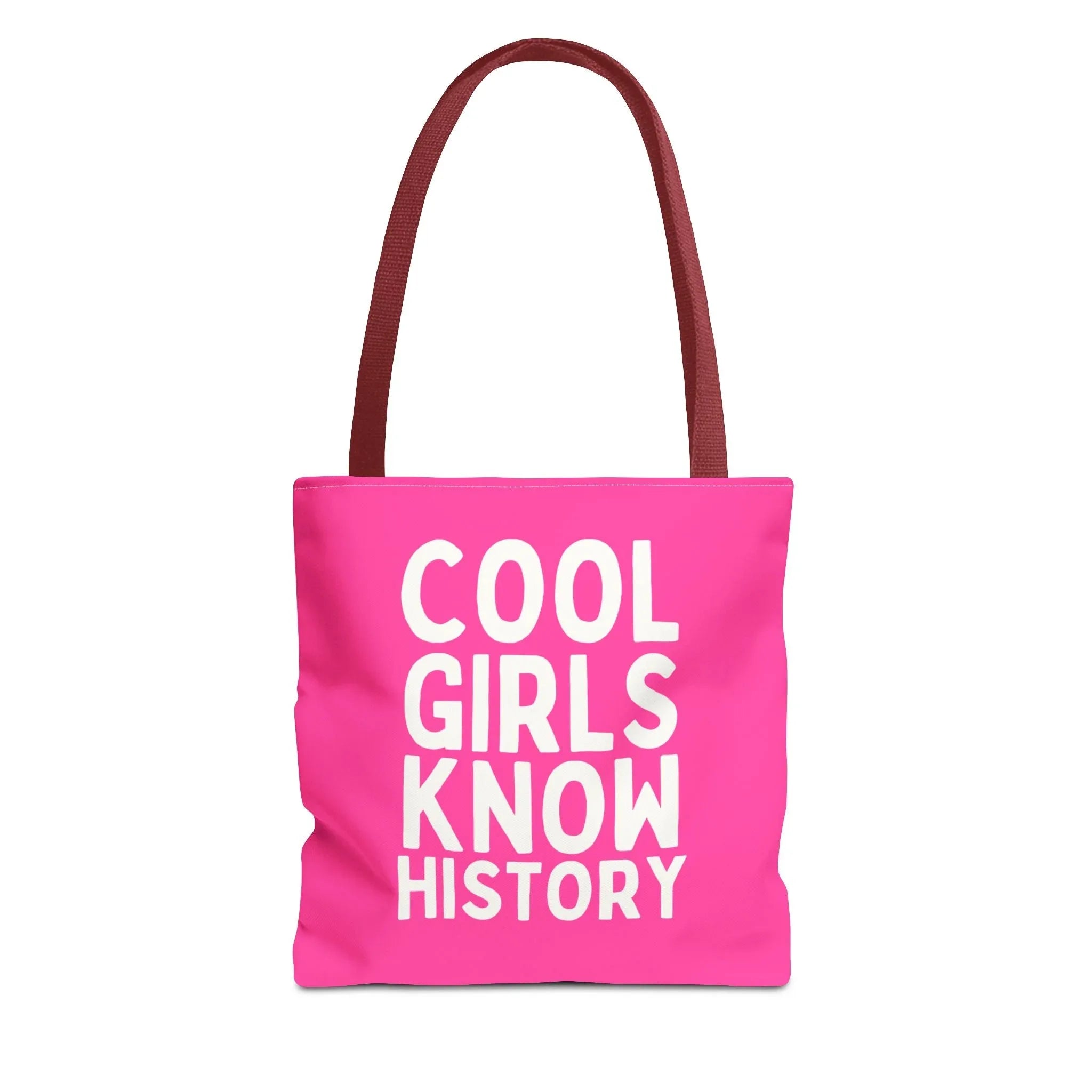 Womens History Tote Bag for Social Studies Teacher, Cute History Professor Tote for Library - BIG FRENCHIES