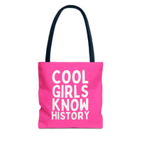 Womens History Tote Bag for Social Studies Teacher, Cute History Professor Tote for Library - BIG FRENCHIES