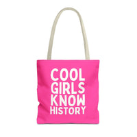 Womens History Tote Bag for Social Studies Teacher, Cute History Professor Tote for Library - BIG FRENCHIES