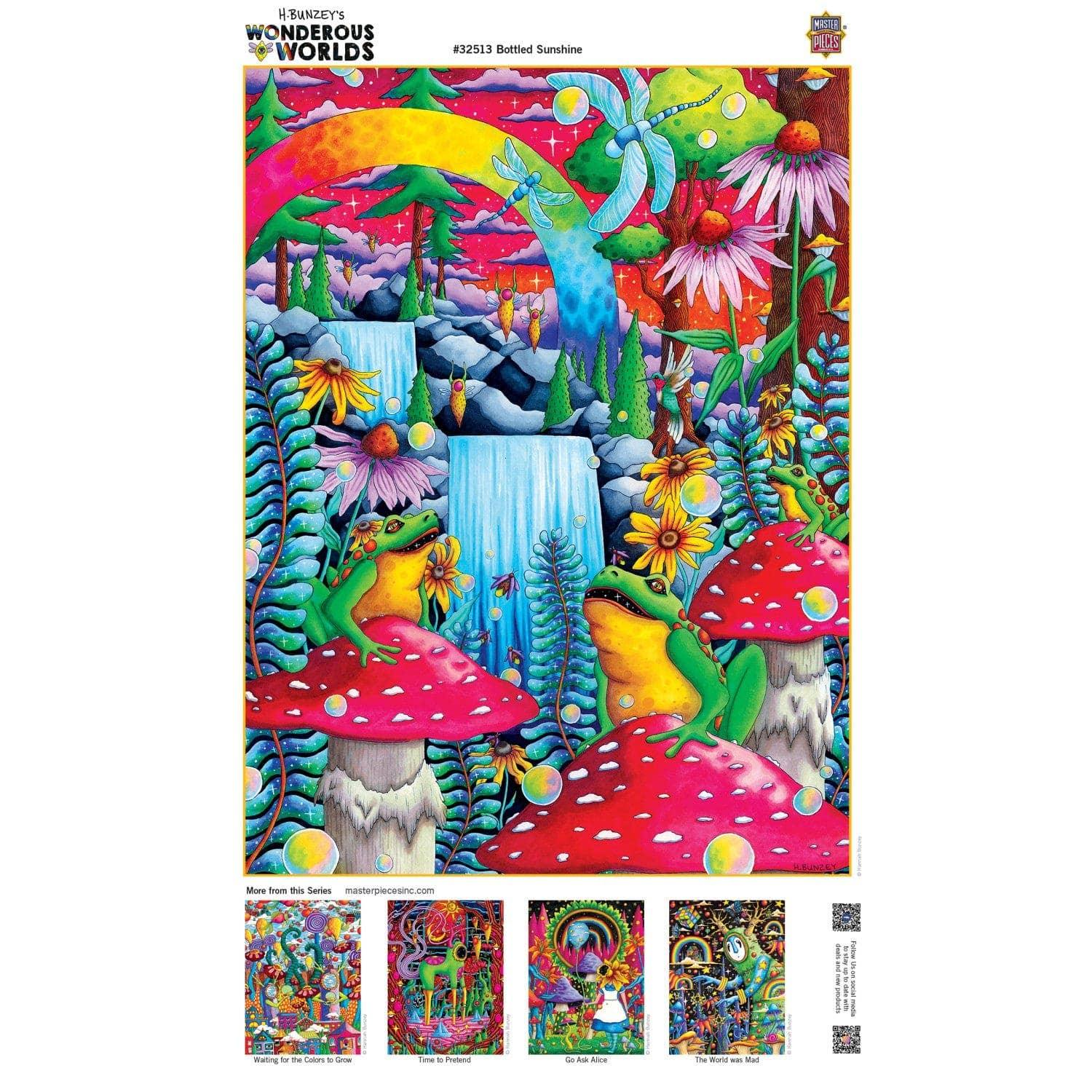 Wonderous Worlds - Bottled Sunshine 300 Piece EZ Grip Jigsaw Puzzle by Masterpieces Puzzles - BIG FRENCHIES