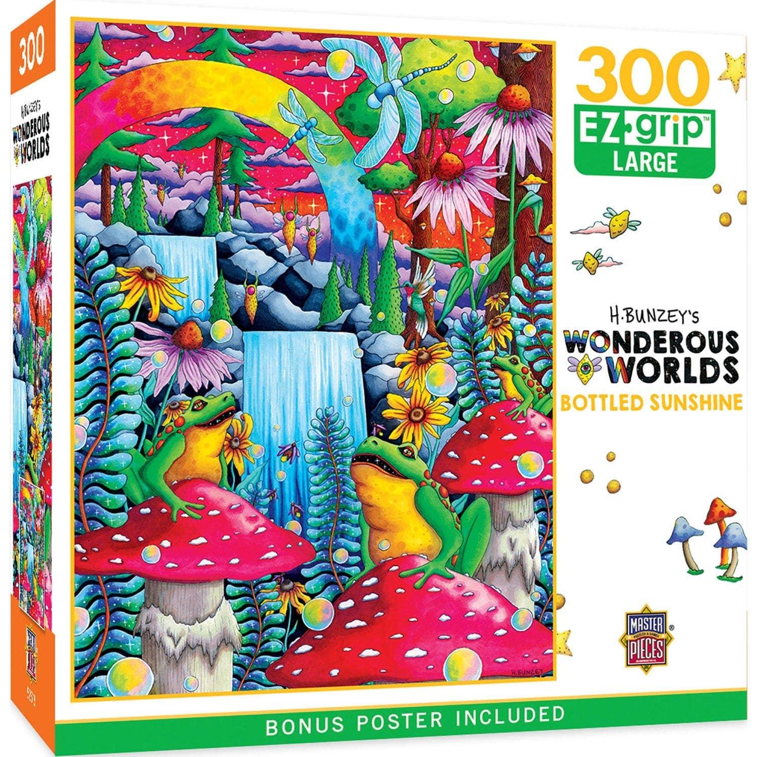 Wonderous Worlds - Bottled Sunshine 300 Piece EZ Grip Jigsaw Puzzle by Masterpieces Puzzles - BIG FRENCHIES