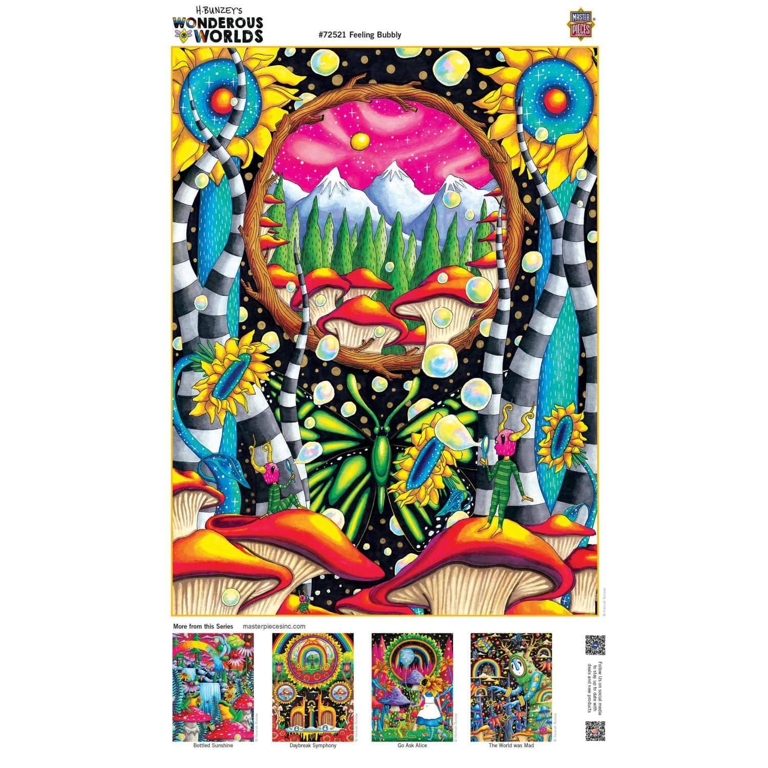 Wonderous Worlds - Feeling Bubbly 1000 Piece Jigsaw Puzzle by Masterpieces Puzzles - BIG FRENCHIES