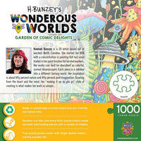 Wonderous Worlds - Garden of Cosmic Delight 1000 Piece Jigsaw Puzzle by Masterpieces Puzzles - BIG FRENCHIES