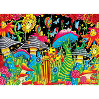 Wonderous Worlds - Garden of Cosmic Delight 1000 Piece Jigsaw Puzzle by Masterpieces Puzzles - BIG FRENCHIES