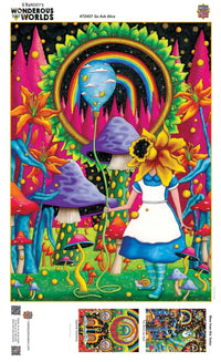 Wonderous Worlds - Go Ask Alice 1000 Piece Puzzle by Masterpieces - BIG FRENCHIES