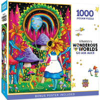Wonderous Worlds - Go Ask Alice 1000 Piece Puzzle by Masterpieces - BIG FRENCHIES