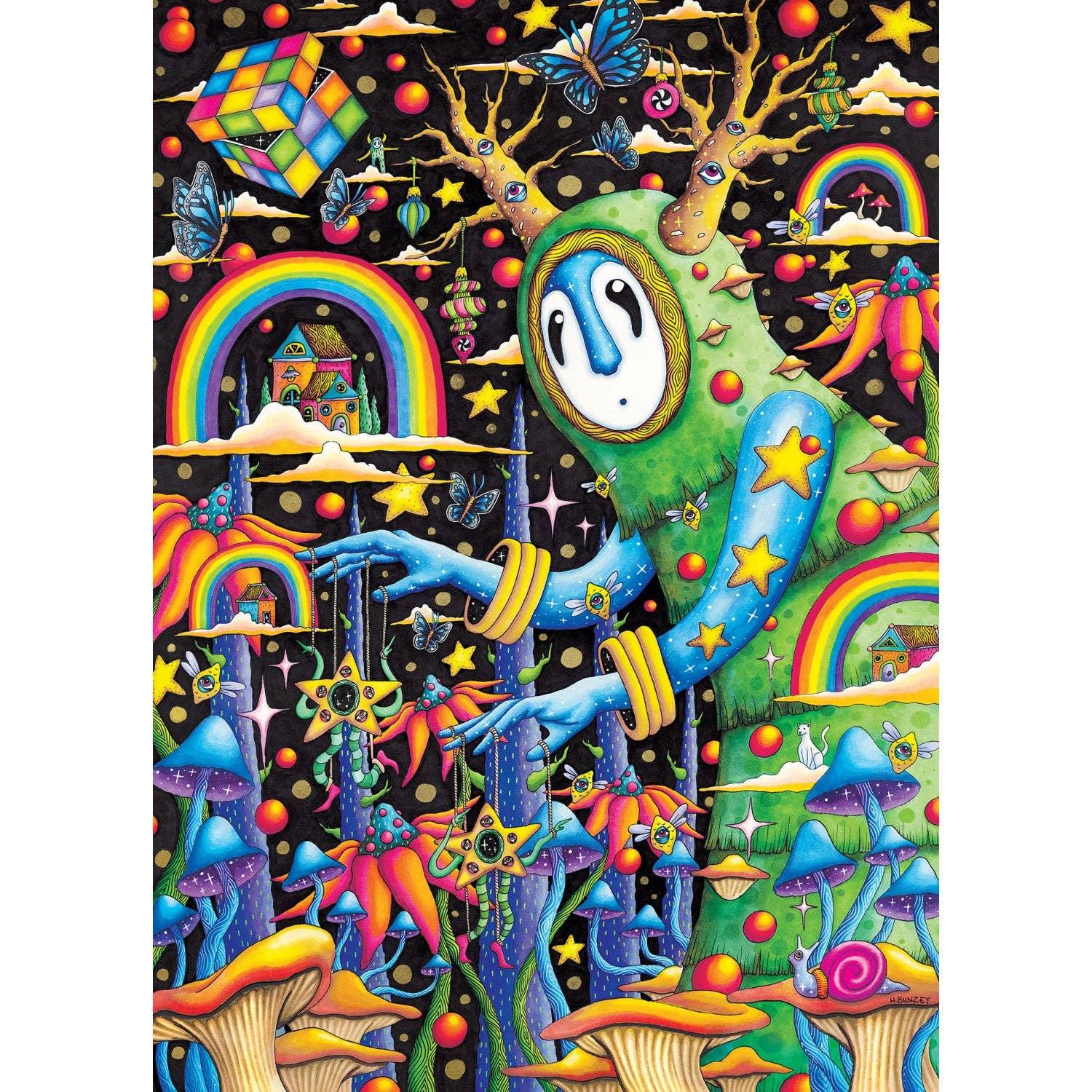 Wonderous Worlds - The World Was Mad 1000 Piece Puzzle by Masterpieces - BIG FRENCHIES