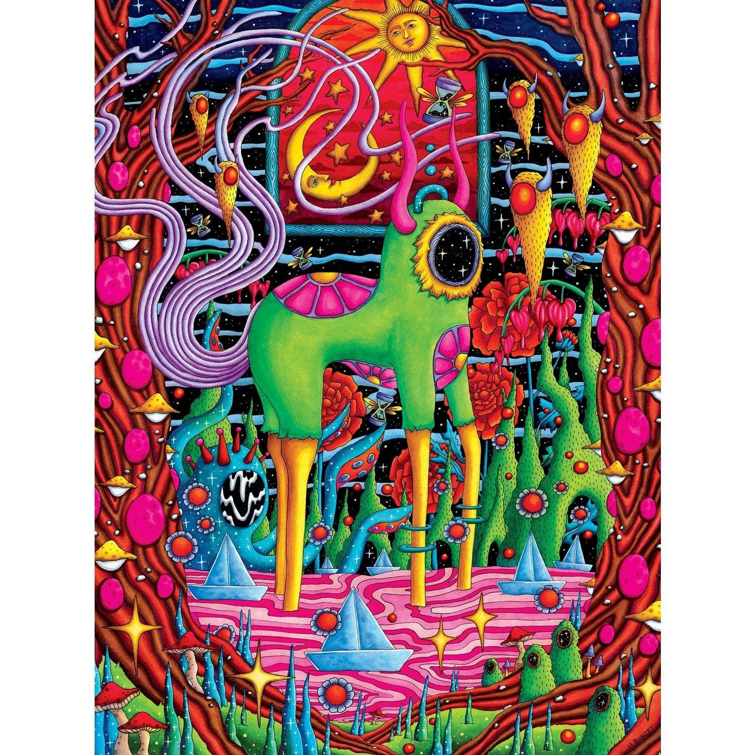 Wonderous Worlds Time to Pretend 300 Piece EZ Grip Jigsaw Puzzle by Masterpieces Puzzles - BIG FRENCHIES