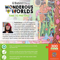 Wonderous Worlds Time to Pretend 300 Piece EZ Grip Jigsaw Puzzle by Masterpieces Puzzles - BIG FRENCHIES