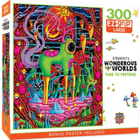 Wonderous Worlds Time to Pretend 300 Piece EZ Grip Jigsaw Puzzle by Masterpieces Puzzles - BIG FRENCHIES