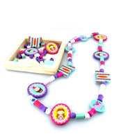 Wooden Bead Princess Necklace - BIG FRENCHIES