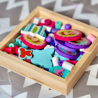 Wooden Bead Princess Necklace - BIG FRENCHIES