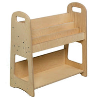 Wooden Bookshelf / Small-Medium-Large Size - BIG FRENCHIES