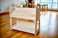 Wooden Bookshelf / Small-Medium-Large Size - BIG FRENCHIES