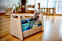 Wooden Bookshelf / Small-Medium-Large Size - BIG FRENCHIES